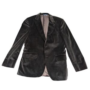 Joseph Abboud Black Sport Coat Velvet Elegance